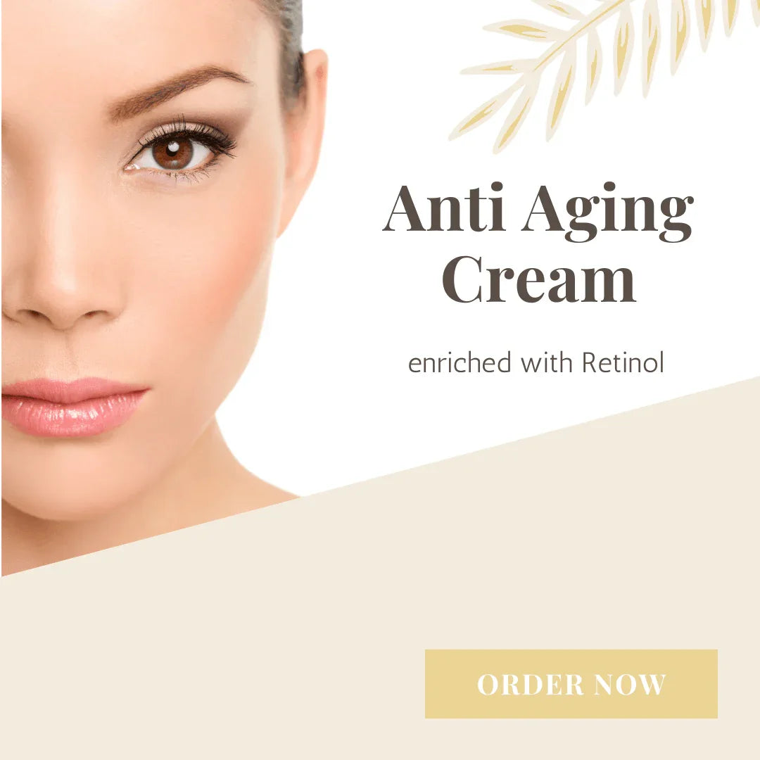 Anti-Aging Face Cream – Retinol & Calendula for Wrinkle Reduction & Skin Rejuvenation, 50g - Shipcart Ecommerce Official