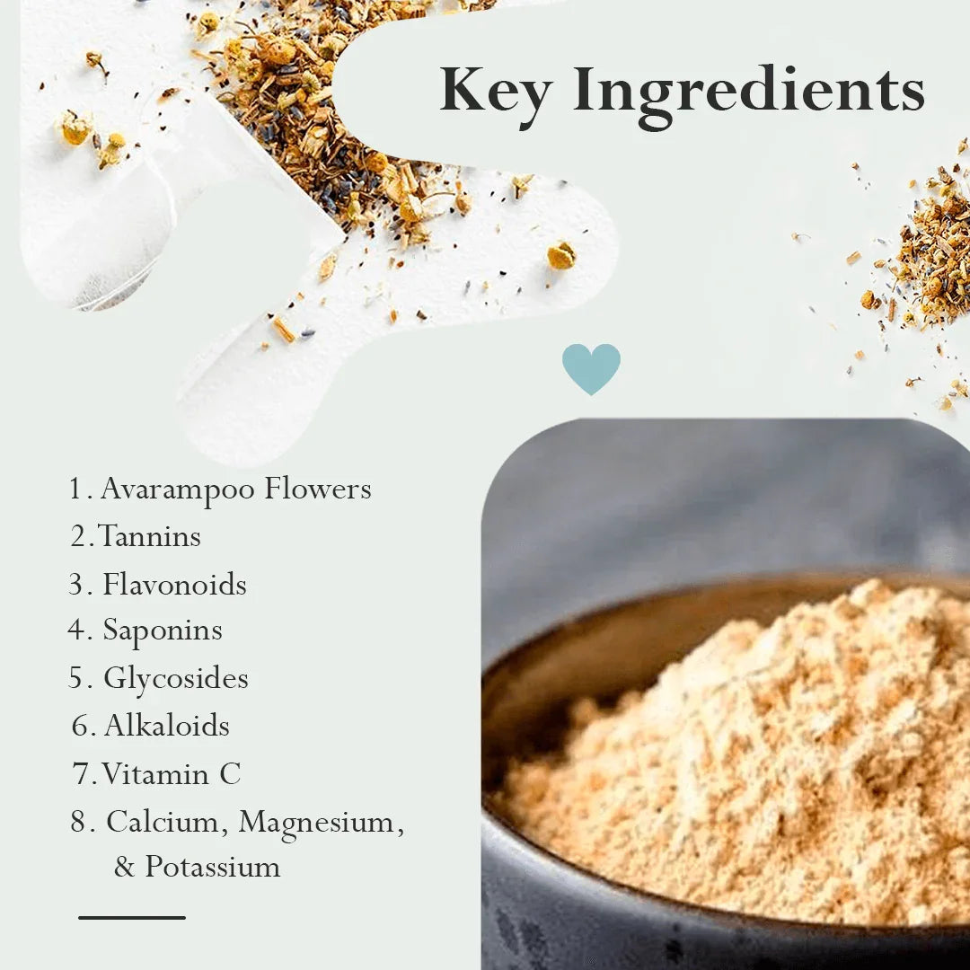 Avarampoo Hair Pack Powder – Natural Hair Nourishment & Scalp Care, 100g - Shipcart Ecommerce Official