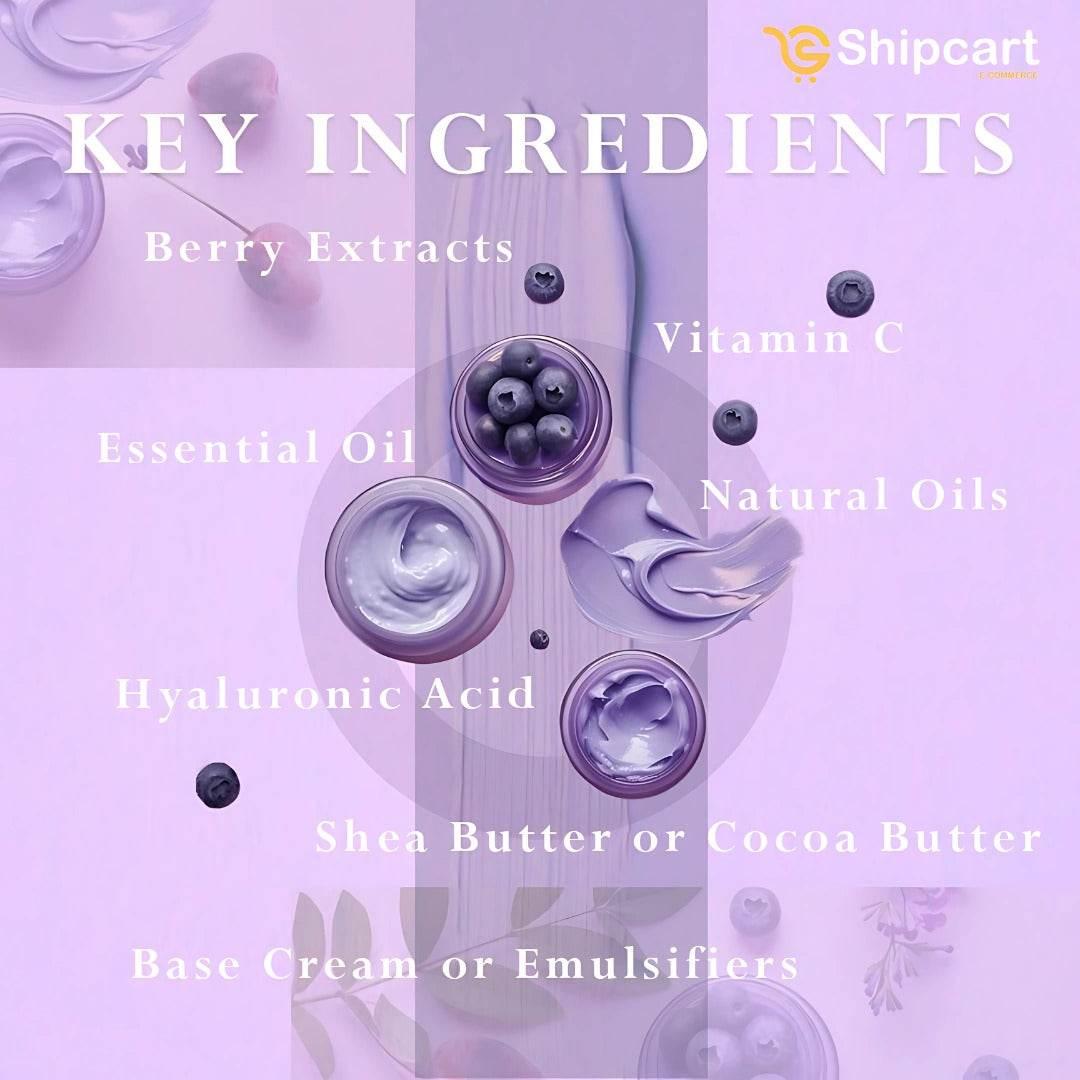 Berry Face Cream – Hydration, Brightening & Skin Repair, 50g - Shipcart Ecommerce Official