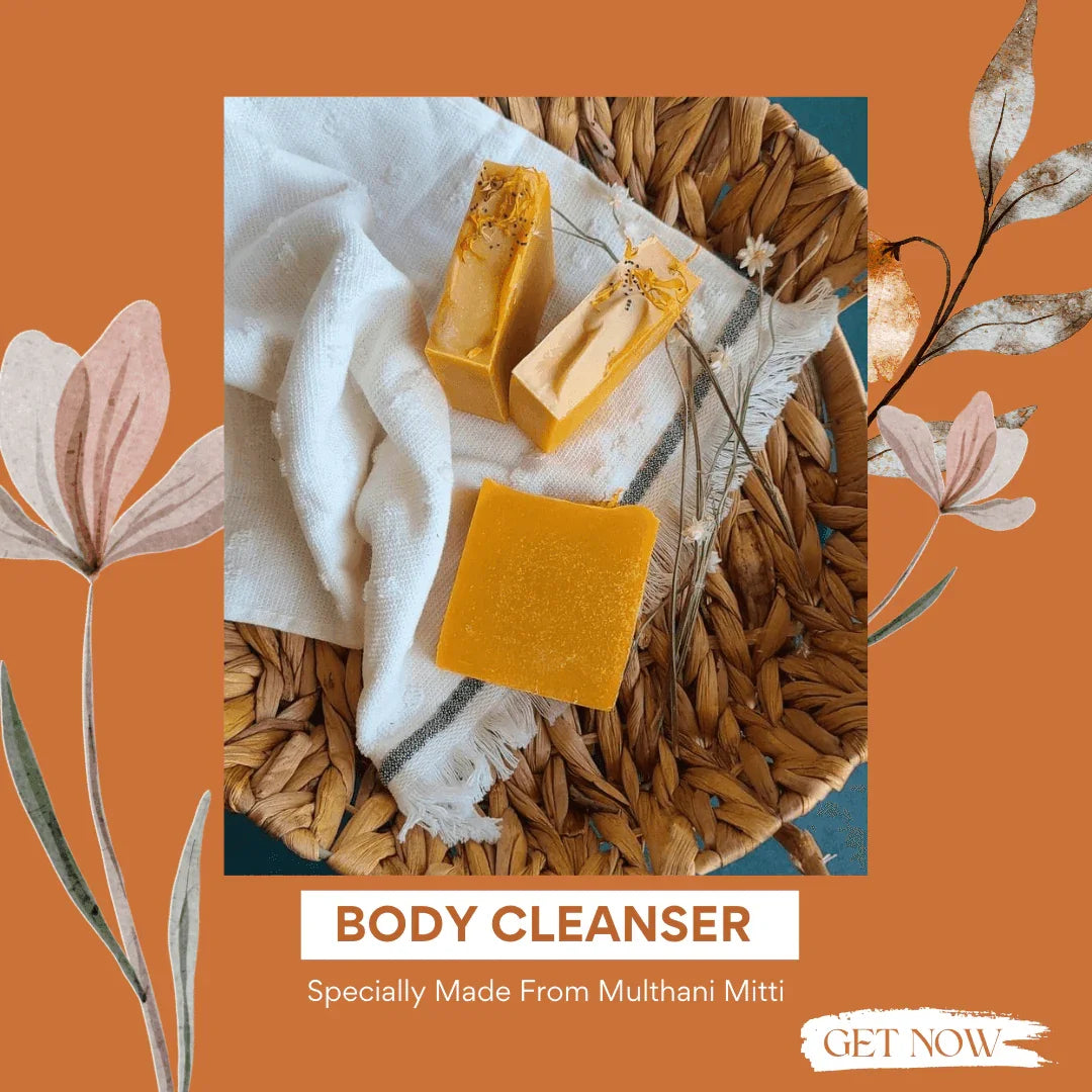 Natural Multanimitti Soap – Oil Control, Skin Glow & Rejuvenation, 125 g - Shipcart Ecommerce Official