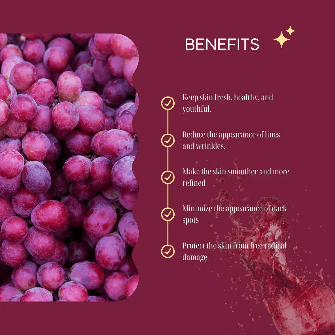 Red Wine Glycerine Soap – Anti-Aging & Skin Glow – Pack of 3, 375g (125g each) - Shipcart Ecommerce Official