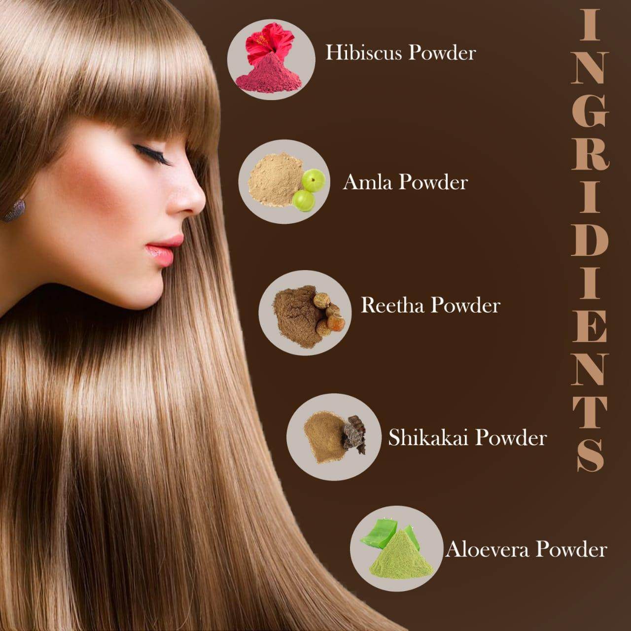 Hibiscus Hair Pack Powder – Natural Shine, Strength & Scalp Care, 100g - Shipcart Ecommerce Official