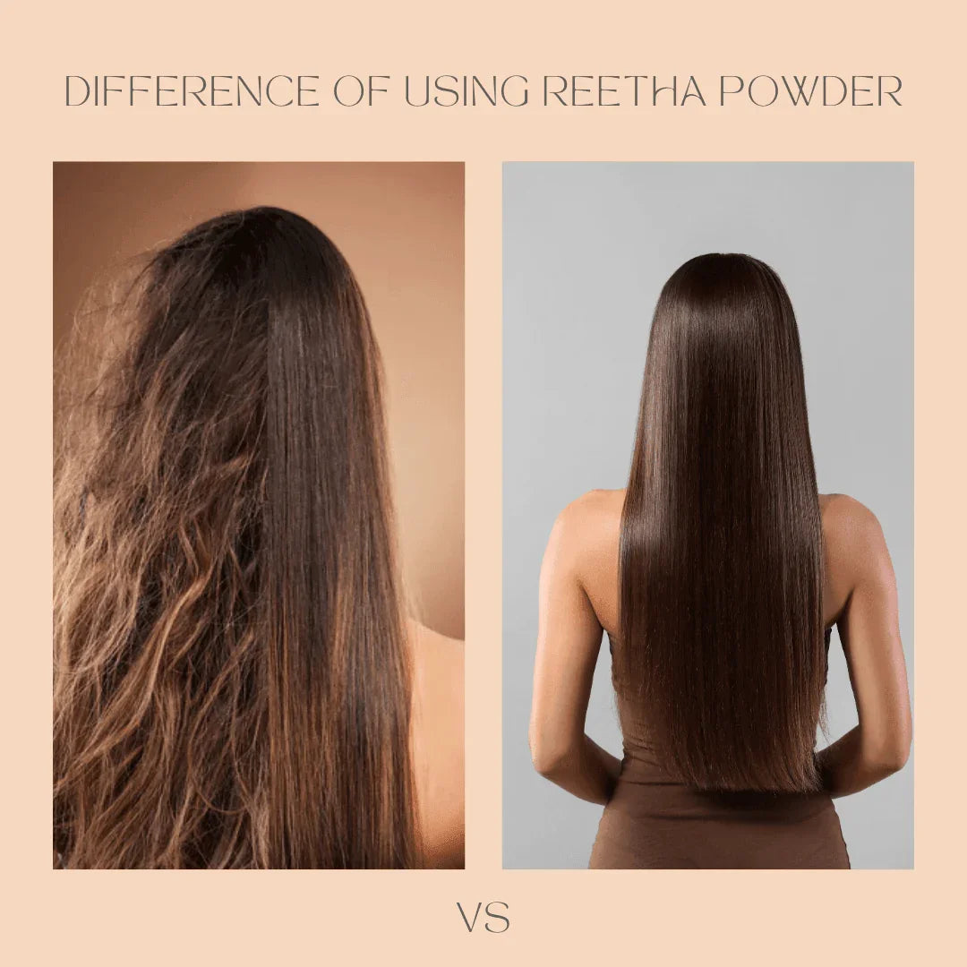Reetha Hair Pack Powder – Natural Cleanser, Hair Strengthening & Shine, 100g - Shipcart Ecommerce Official