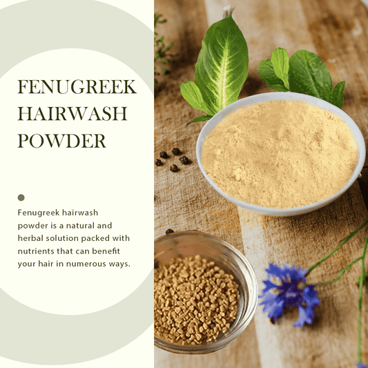Fenugreek Hair Pack Powder – Nourish, Strengthen & Promote Hair Growth, 100g - Shipcart Ecommerce Official