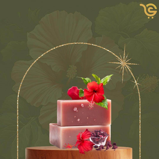 Hibiscus Soap – Herbal Skin Cleanser & Nourishing Care, 125 g - Shipcart Ecommerce Official