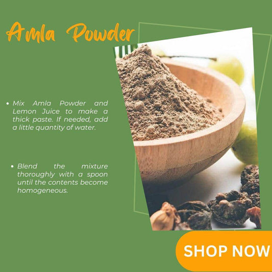 Amla Hair Pack Powder – Strengthen, Shine & Scalp Care, 100g - Shipcart Ecommerce Official