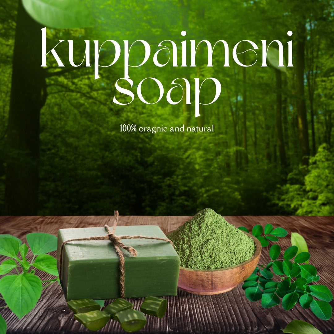 Kuppaimeni Soap – Gentle Herbal Skincare, 100 g