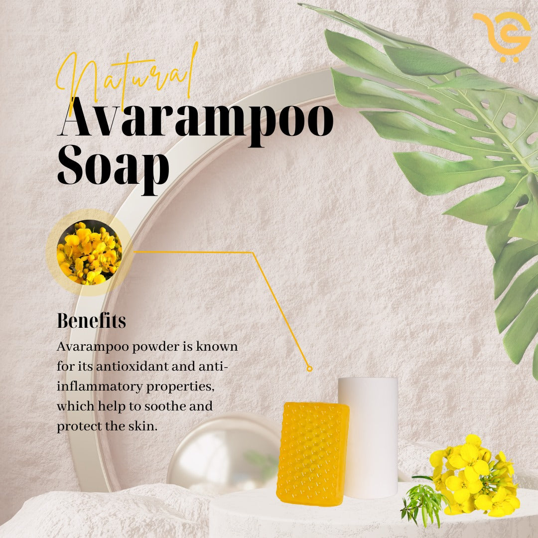 Avarampoo Soap – Natural Skin Brightening & Hydration, 100 g