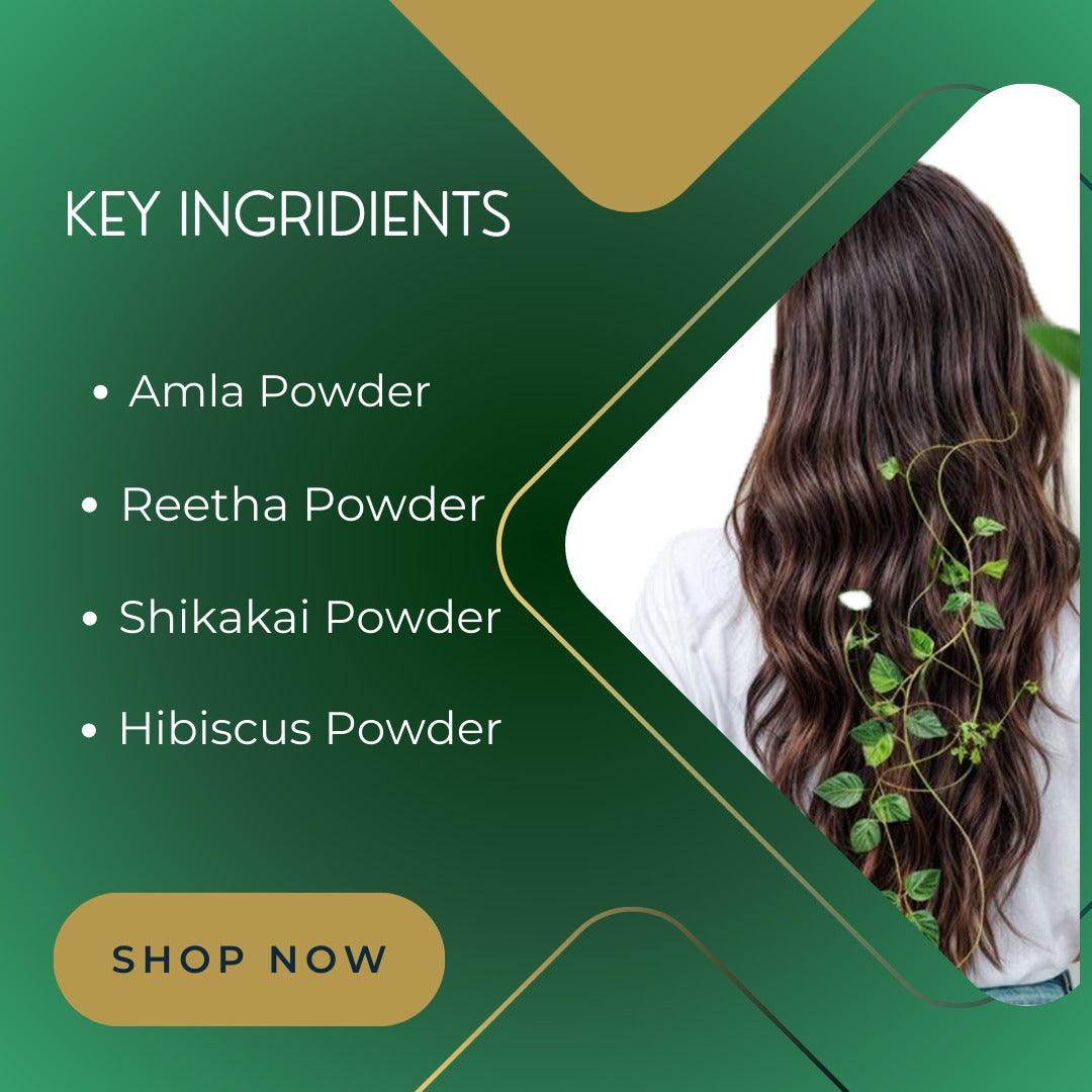 Hibiscus Hair Pack Powder – Natural Shine, Strength & Scalp Care, 100g - Shipcart Ecommerce Official