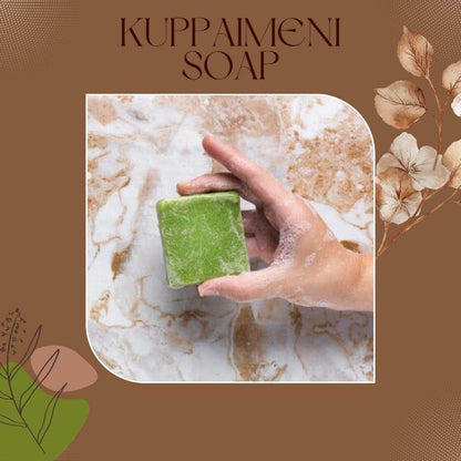 Kuppaimeni Soap – Gentle Herbal Skincare, 125 g - Shipcart Ecommerce Official