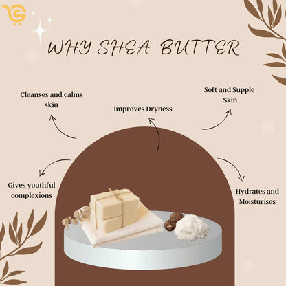 Shea Butter Glycerine Soap – Deep Moisture & Skin Softening Care, 125g - Shipcart Ecommerce Official
