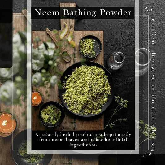 Neem Bathing Powder – Herbal Skin Cleanser & Natural Detox, 100g - Shipcart Ecommerce Official