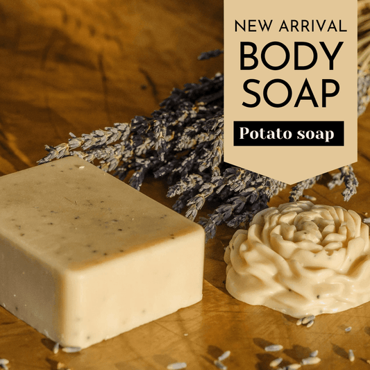 Potato Soap – Brightening, Soothing & Natural Care, 125 g - Shipcart Ecommerce Official